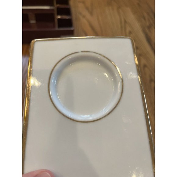 Kutahya Porselen Arte Bianco Expresso Coffee / Tea Set. Plates And Mug Cups. - Picture 6 of 13